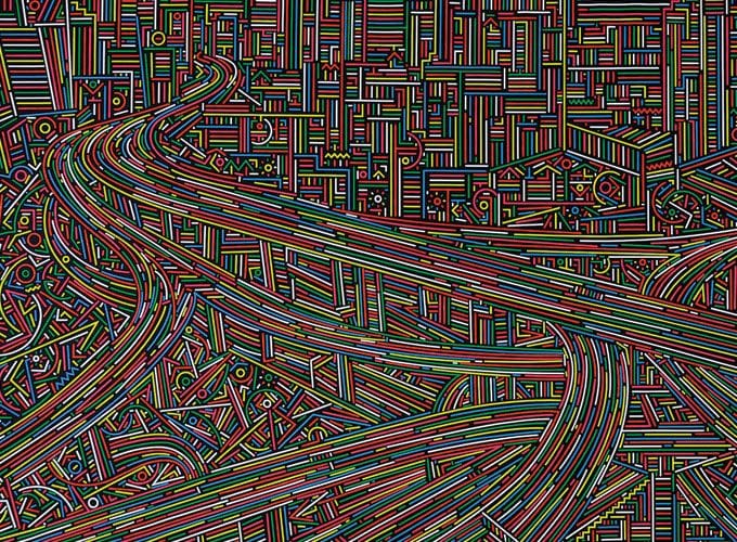 Artwork Title: Shanghai No.9