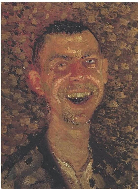 Artwork Title: Self Portrait Laughing