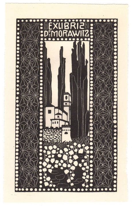 Artwork Title: Ex Libris Dr. Morawitz