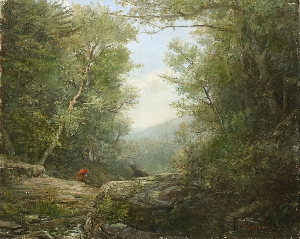 Artwork Title: Above the Kaaterskill Falls