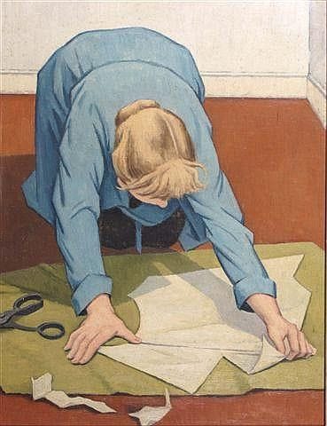 Artwork Title: Making a Dress, or The New Dress
