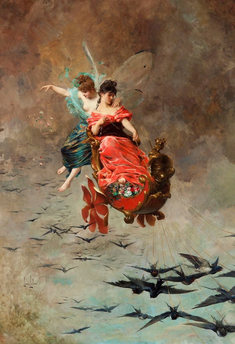 Artwork Title: Chariot of Swallows