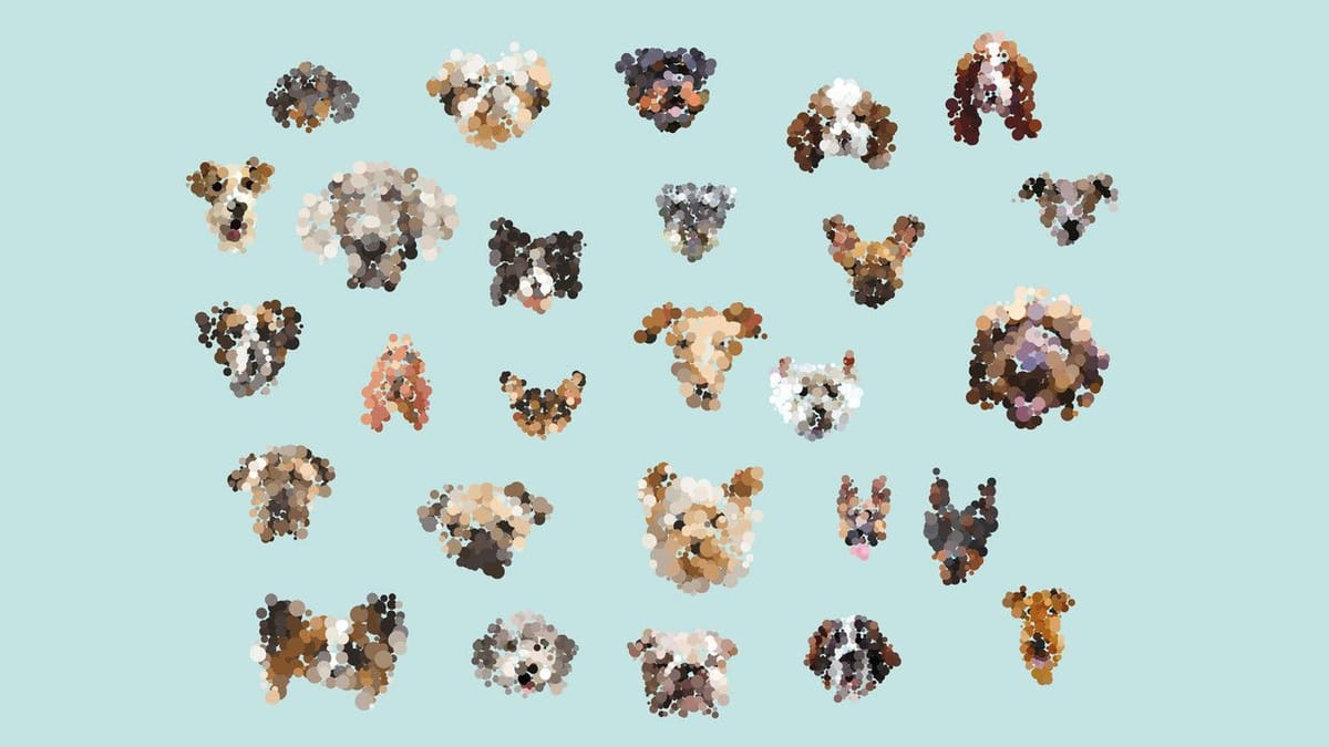 Artwork Title: Dots and Dogs