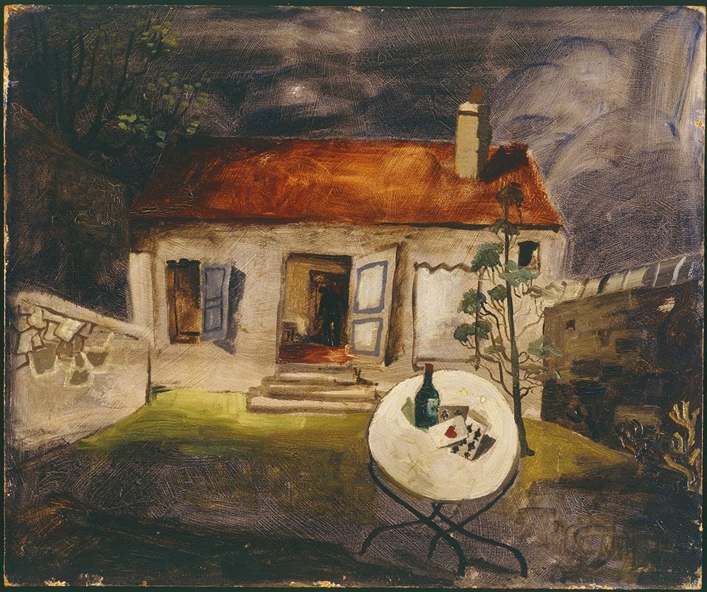 Artwork Title: Little House by Night