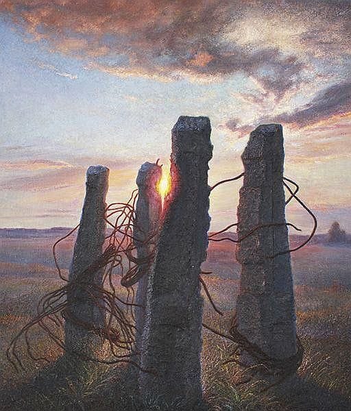 Artwork Title: Sunset (Traces of Civilization)