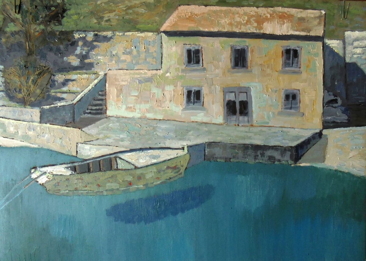 Artwork Title: House Next to the Coast,