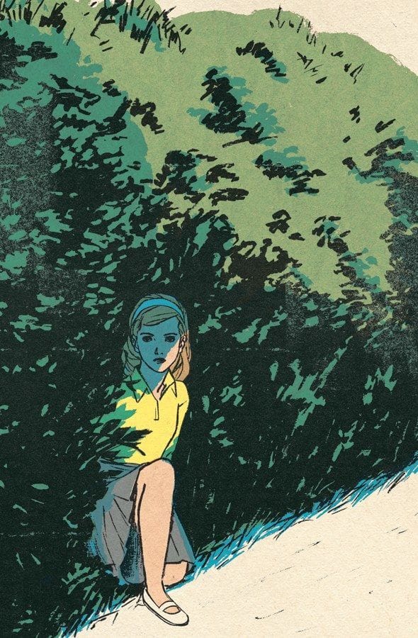Artwork Title: Illustration for 'John Wyndham - The Midwich Cuckoos'