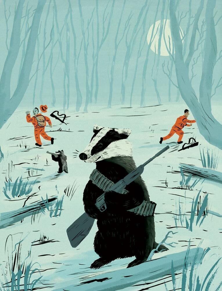 Artwork Title: Badgers