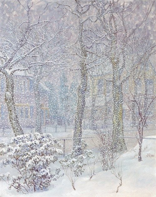 Artwork Title: Het sneeuwt (It's Snowing)