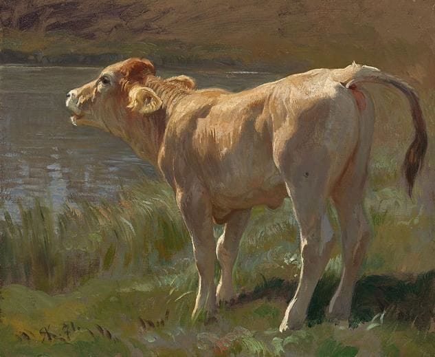 Artwork Title: Calf,