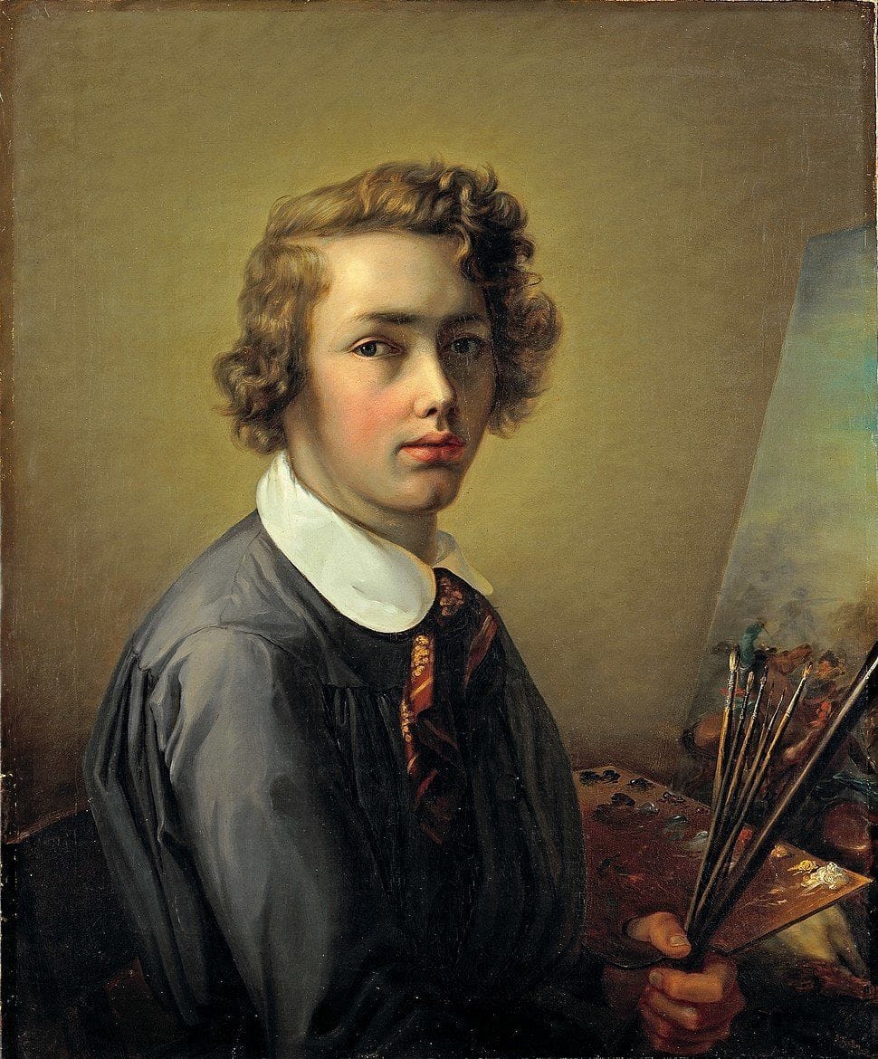 Artwork Title: Self Portrait at 16