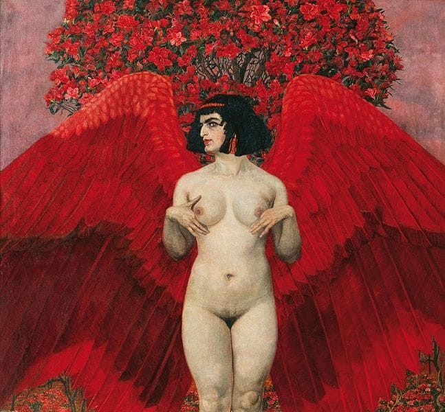 Artwork Title: Red Angel