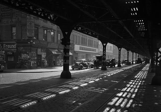Artwork Title: Under the El, Third Avenue