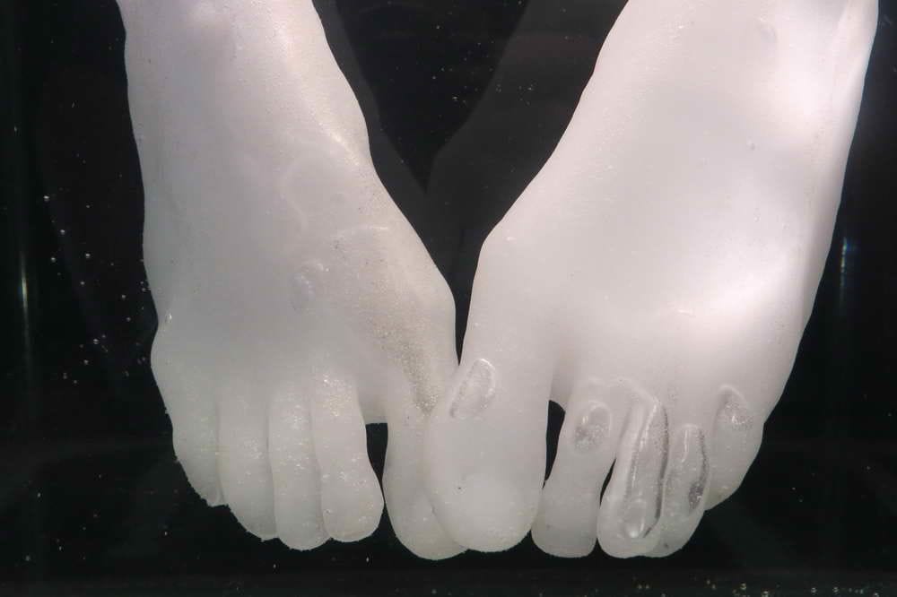 Artwork Title: Cryonic Body (close up)