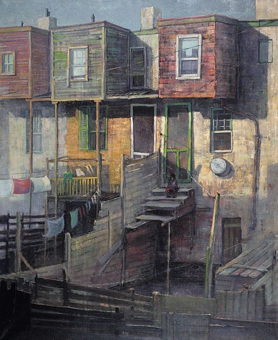Artwork Title: Backyards