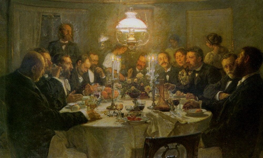 Artwork Title: An Artists' Gathering