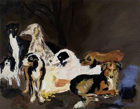 Artwork Title: Friends in the woods