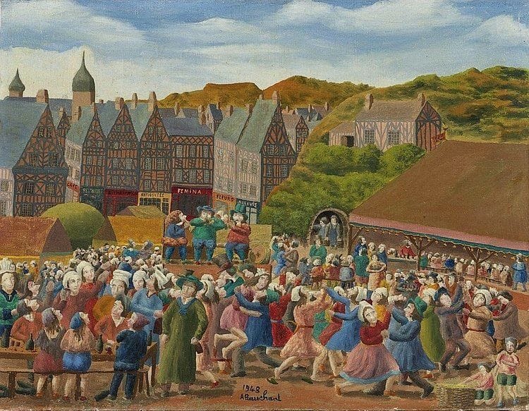 Artwork Title: Festival du village