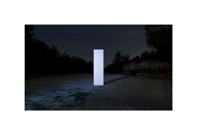 Artwork Title: Color Field, White. E 0º30’02” N 39º32’58”