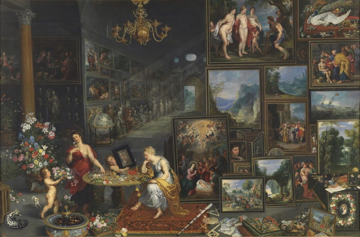 Artwork Title: Allegory of Sight and Smell