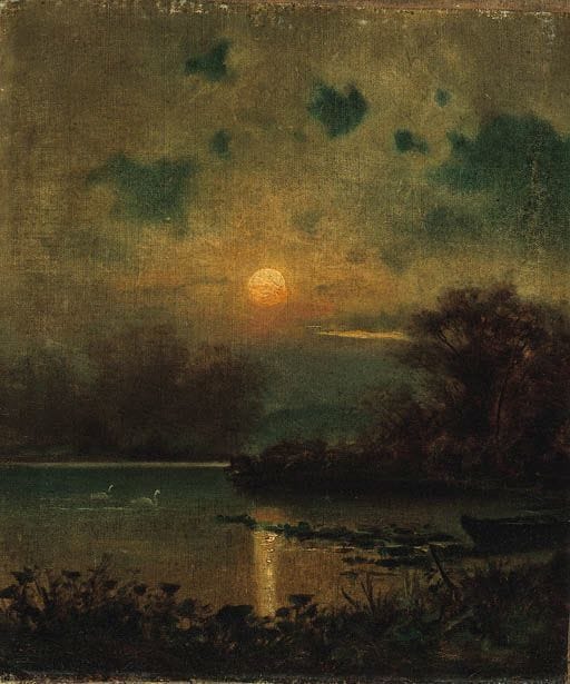 Artwork Title: Svenskt insjolandskap fran Kolmarden