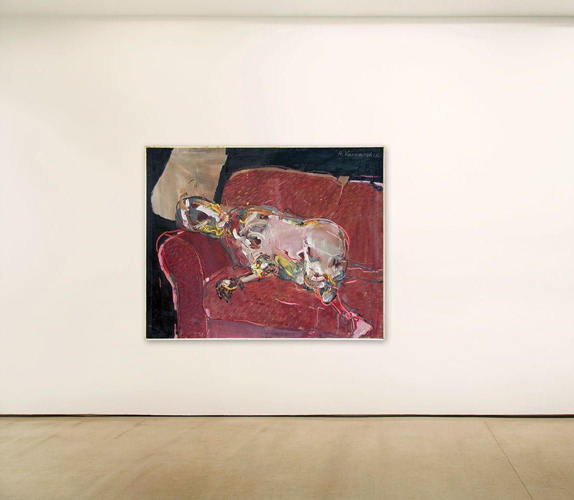 Artwork Title: Human on a Sofa #1