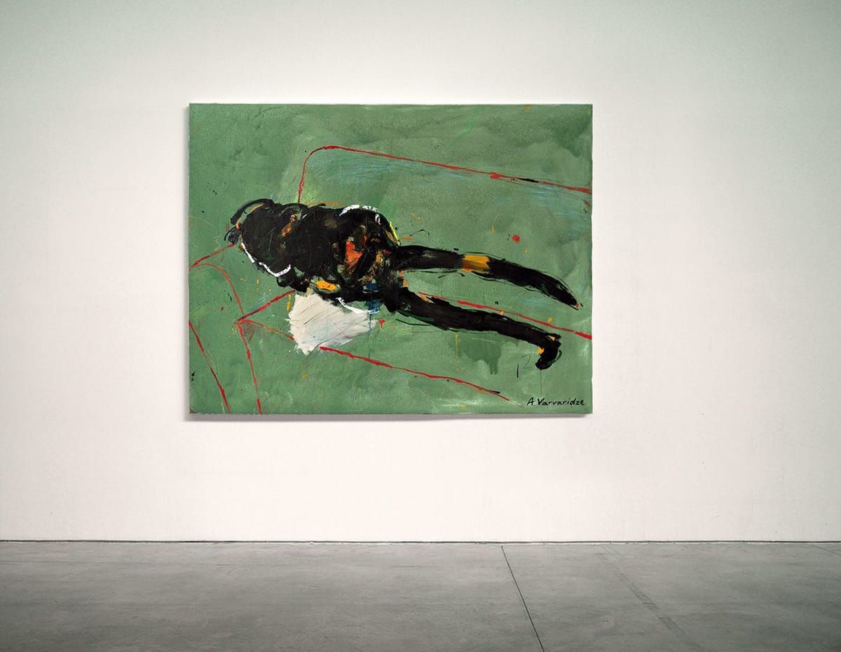 Artwork Title: Human on a Sofa #3