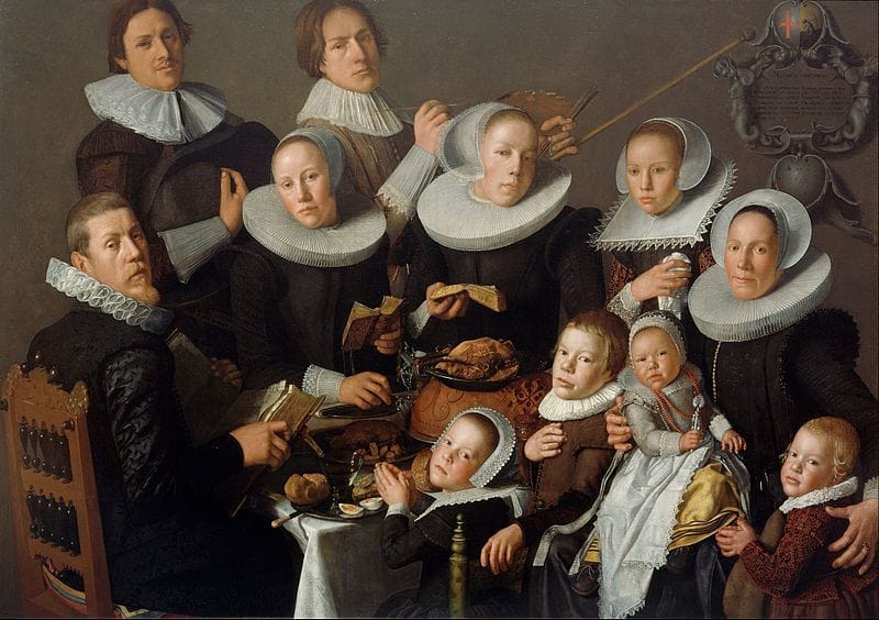 Artwork Title: Portrait of the Artist and His Family