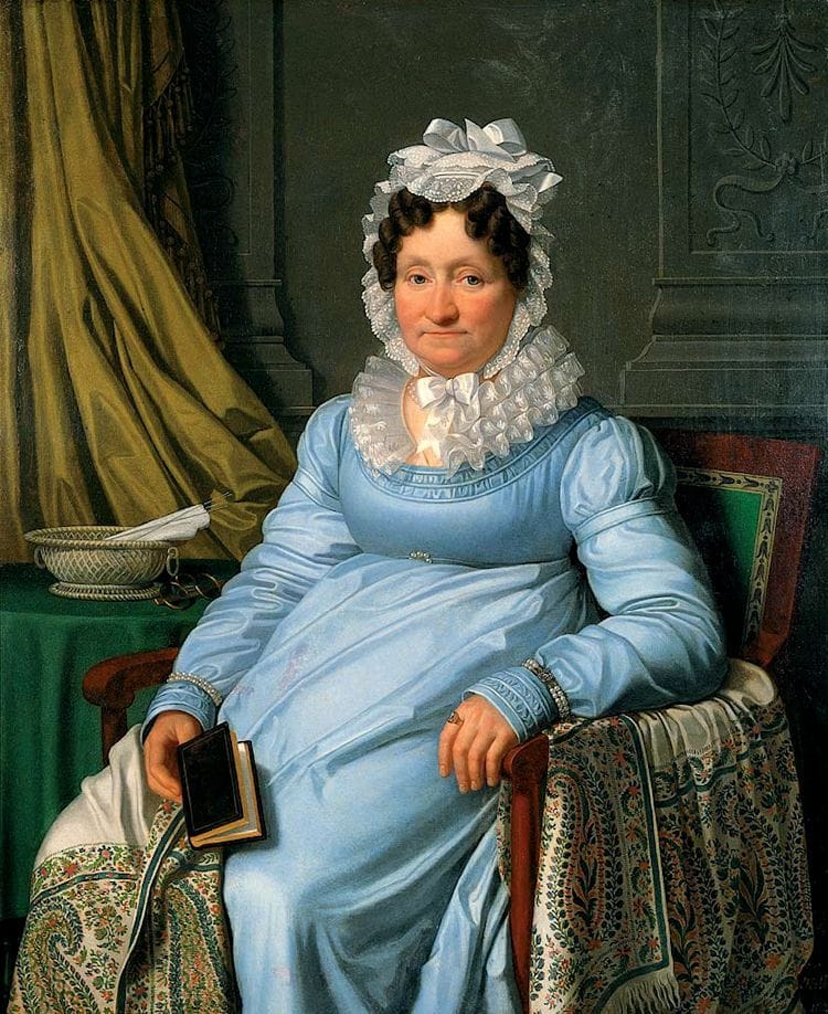 Artwork Title: Elisabeth Gertrud de Weerth née Wülfing