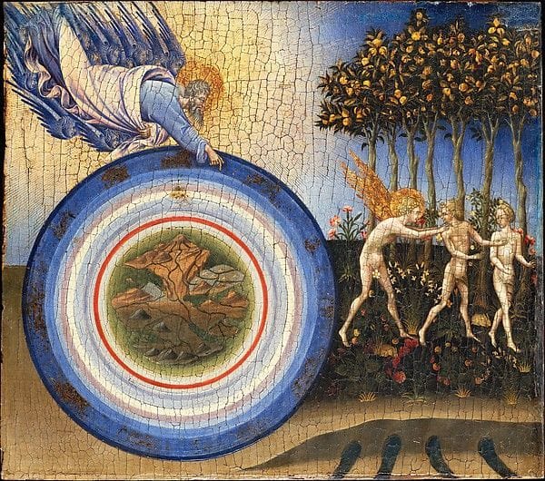 Artwork Title: The Creation of the World and the Expulsion from Paradise
