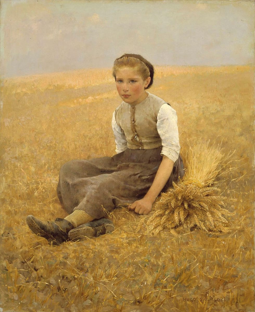 Artwork Title: La Petite Glaneuse