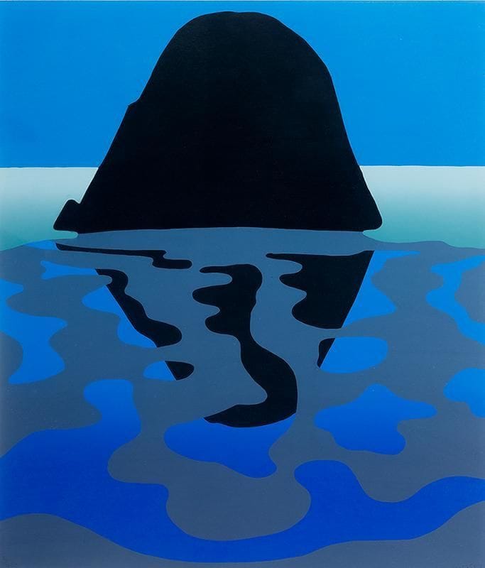 Artwork Title: Snapper Rock, Reflected in Pools