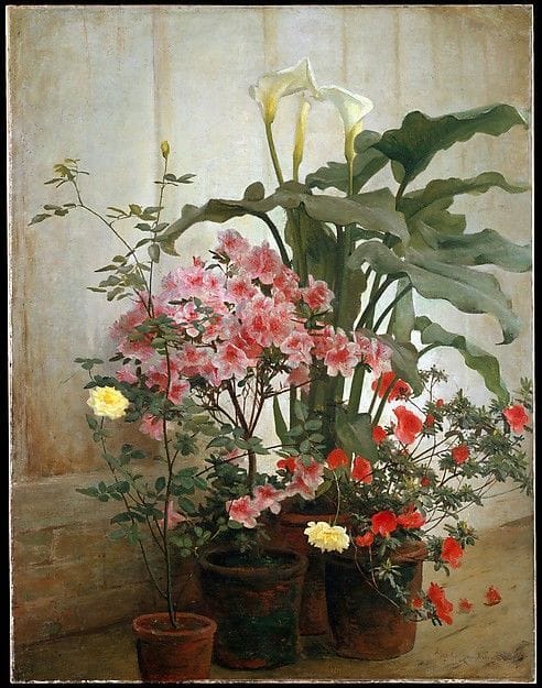 Artwork Title: Side of a Greenhouse