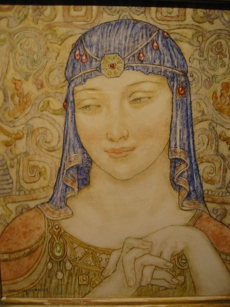 Artwork Title: Portrait Arabian Night