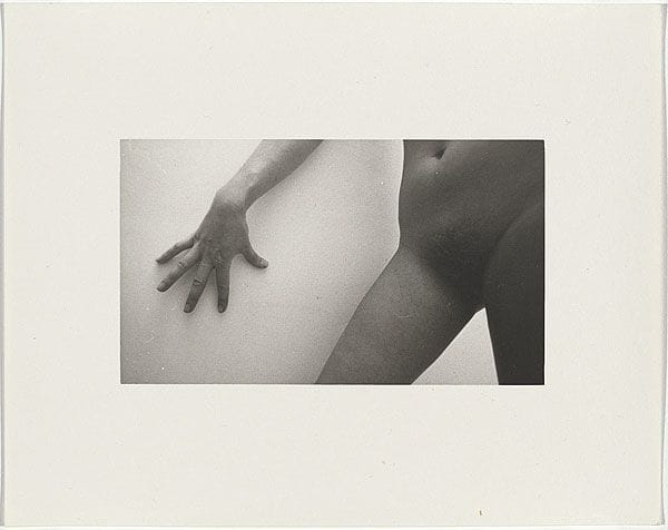 Artwork Title: Self Portrait, Nude with Hand on Wall)