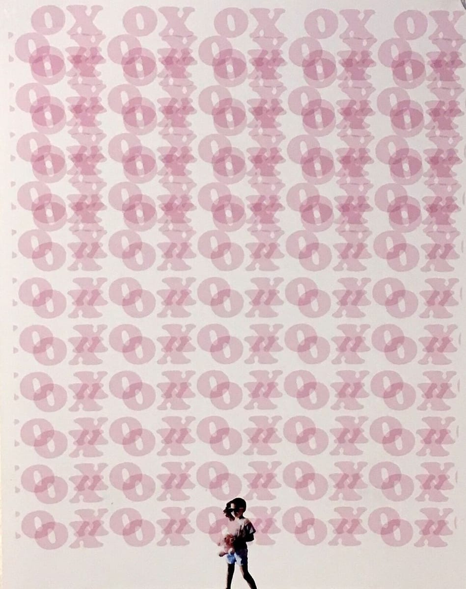 Artwork Title: Untitled (Self Portrait with XOs)