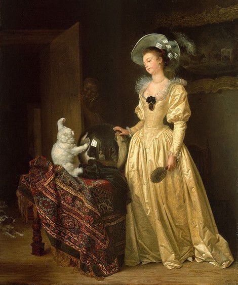 Artwork Title: The Angora Cat