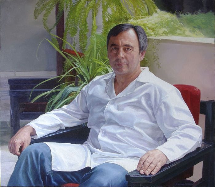 Artwork Title: Portrait of a talented doctor Boyko Alexander Dmitrievich