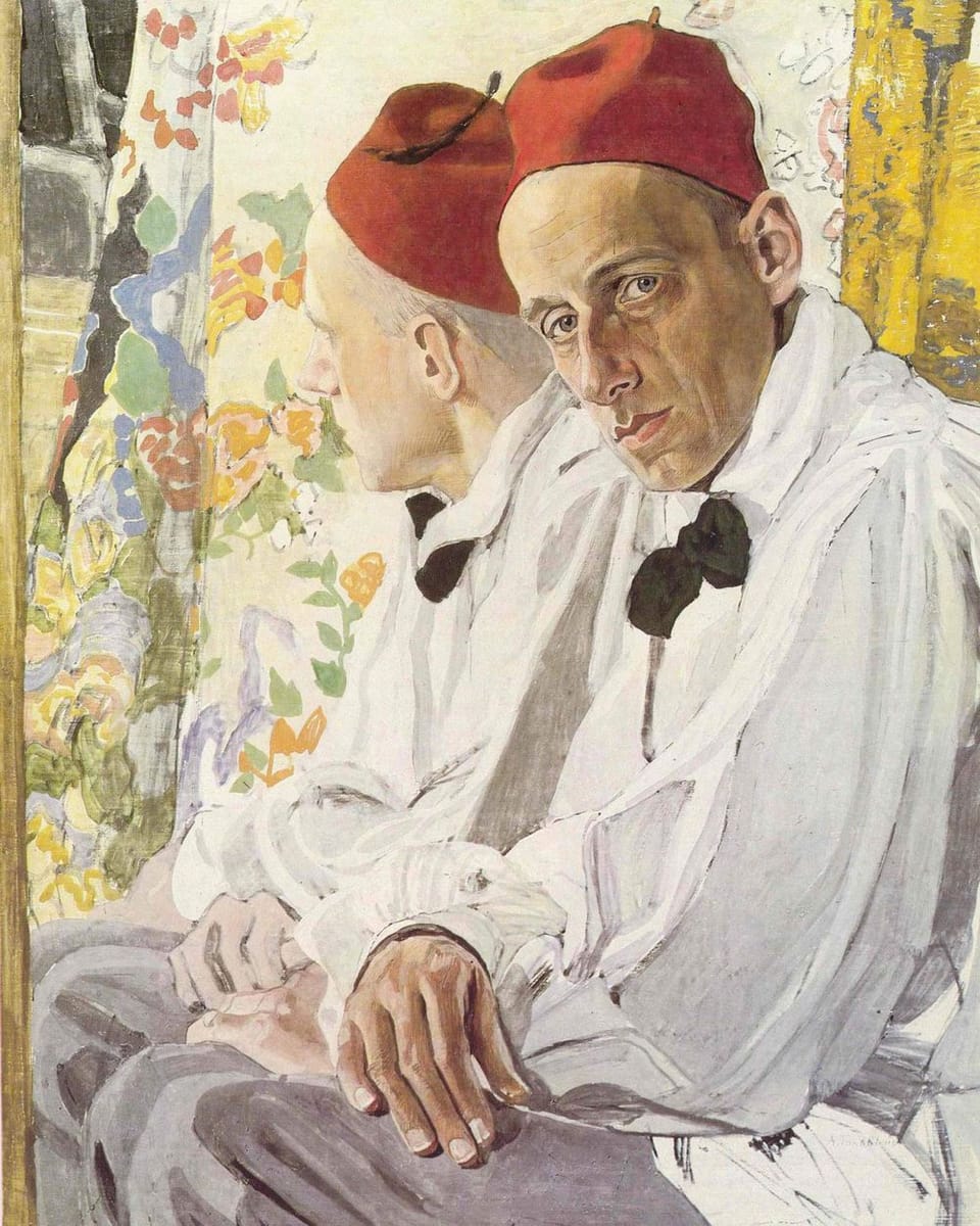 Artwork Title: Portrait de Vsevolod Meyerhold
