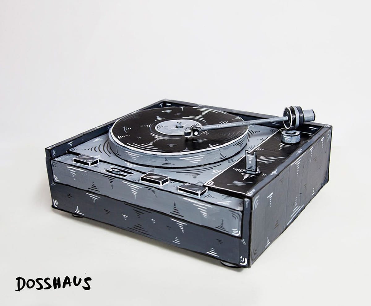 Artwork Title: Turntable (Side Angle)