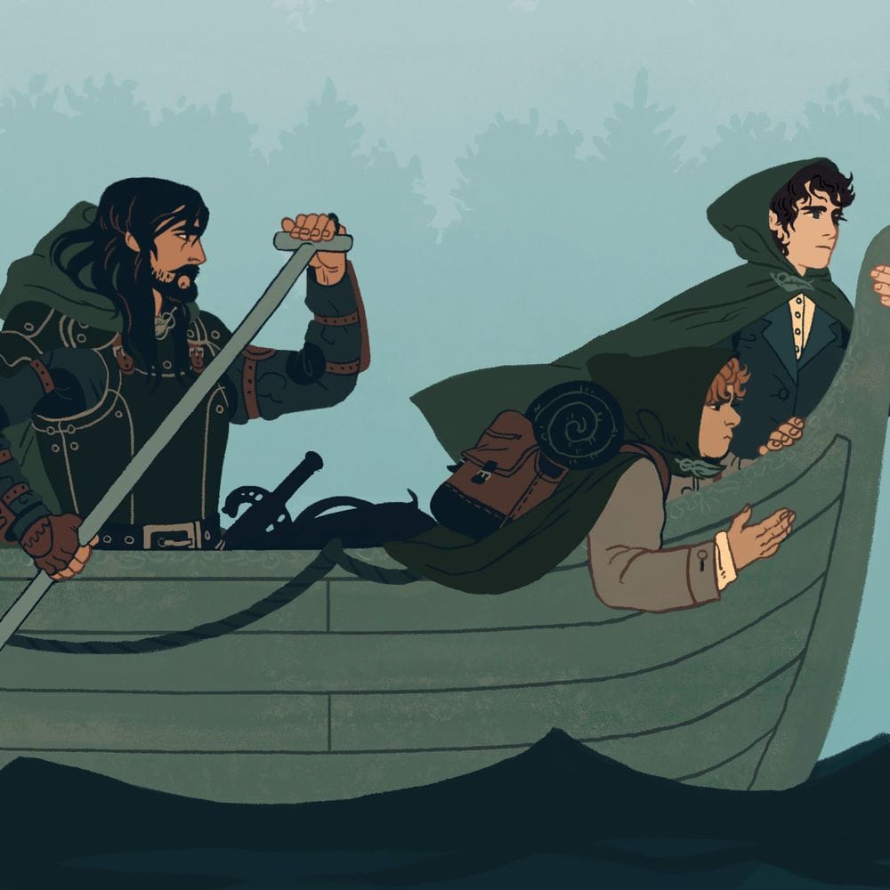 Artwork Title: The Fellowship of the Ring