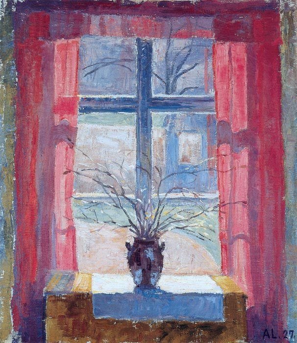 Artwork Title: Beech Branches by the window, Boxhult