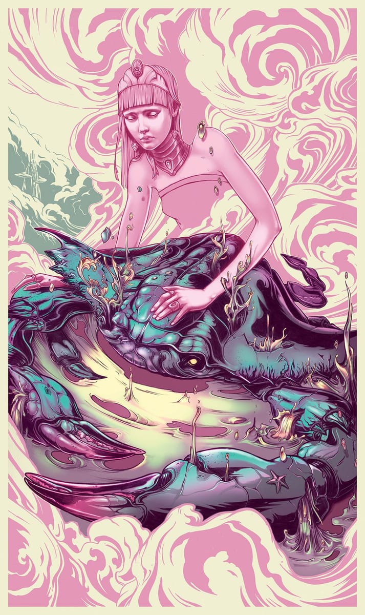 Artwork Title: The Lovers - Cancer / Ascension