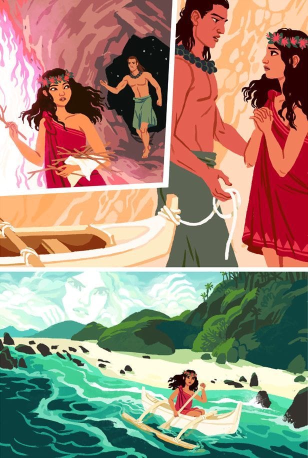Artwork Title: Fire and Water Page 2