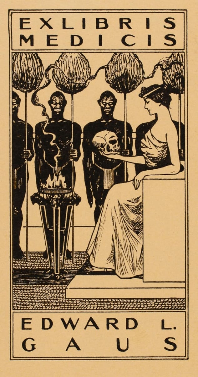 Artwork Title: Edward L. Gaus Bookplate