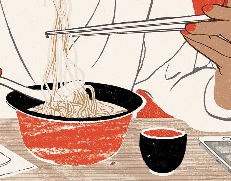 Artwork Title: Noodle Bar