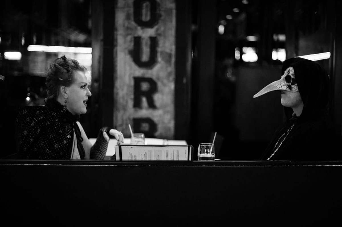 Artwork Title: Date Night (Happy Halloween!)