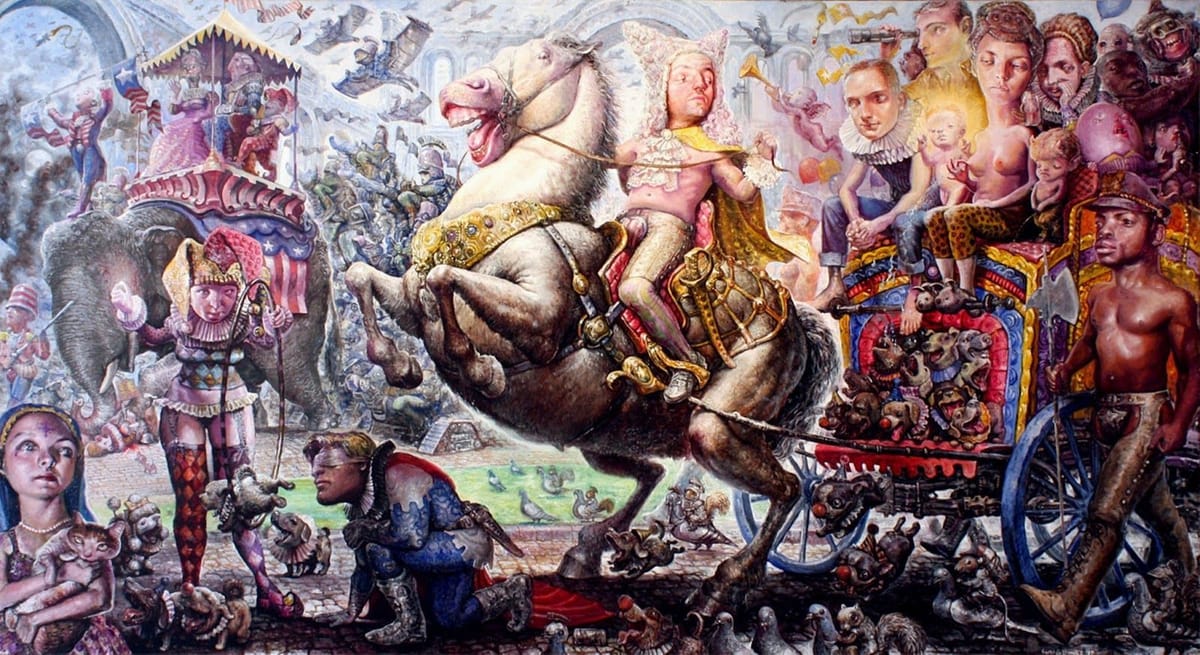 Artwork Title: Separation Anxiety: An Allegory For The Contrast Between Good and Evil