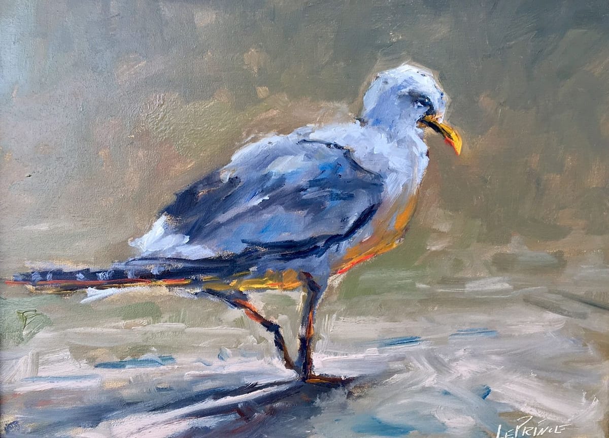 Artwork Title: Gull Study II