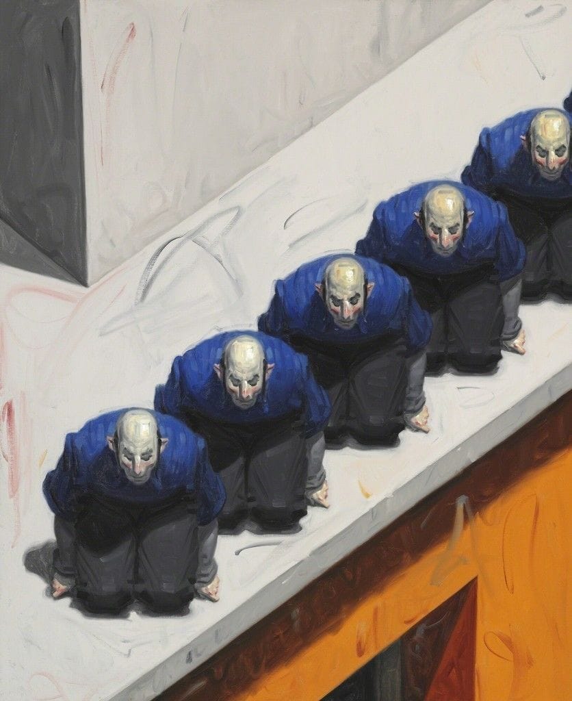 Artwork Title: Sono sempre stati lì (They have always been there)